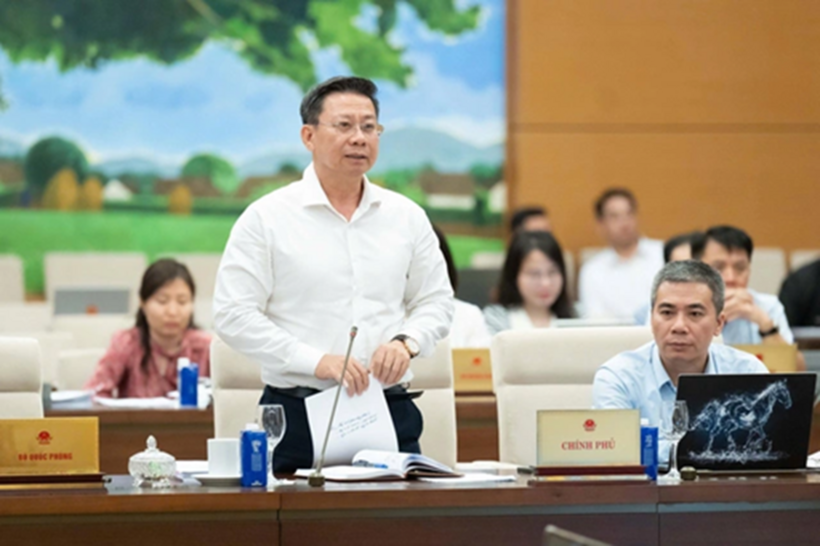 Thứ trưởng Bộ Tư pháp Nguyễn Thanh Ngọc (Ảnh: Media Quốc hội).