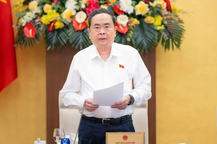 Chủ tịch Quốc hội Trần Thanh Mẫn (Ảnh: Media Quốc hội).