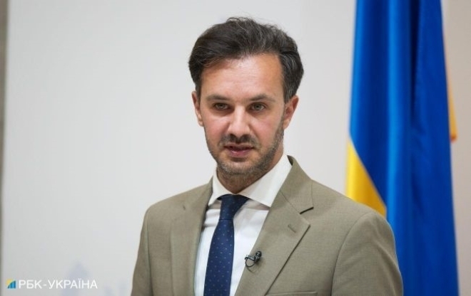 Người phát ngôn Bộ Ngoại giao Ukraine Heorhii Tykhyi. Ảnh: RBC-Ukraine