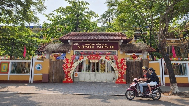 Trường Tiểu học Vĩnh Ninh. Ảnh: Tuổi trẻ Online