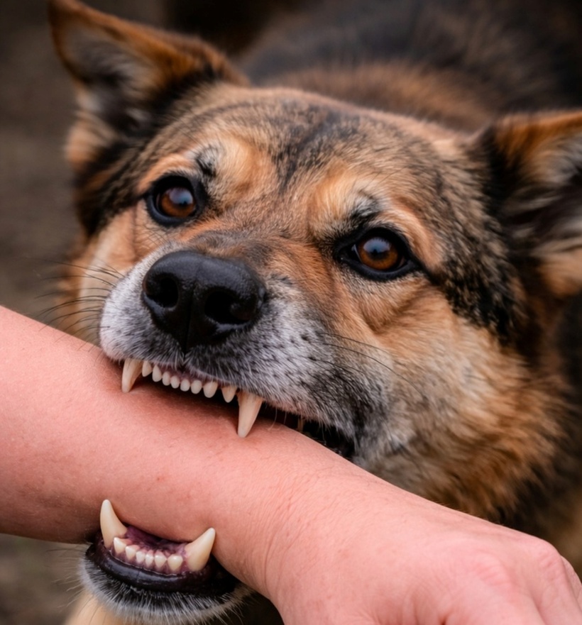 Một con chó nghi dại tấn công liên tiếp 6 người tại Đắk Lắk. Ảnh minh hoạ.