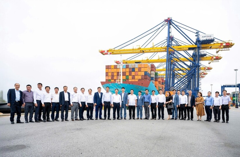 Đoàn công tác Thường vụ Thành ủy Đà Nẵng làm việc tại Cảng Hateco: Bước tiến chiến lược nối liền hai siêu cảng biển - 4