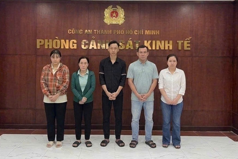 Các bị can bị khởi tố. Ảnh: VietNamNet.