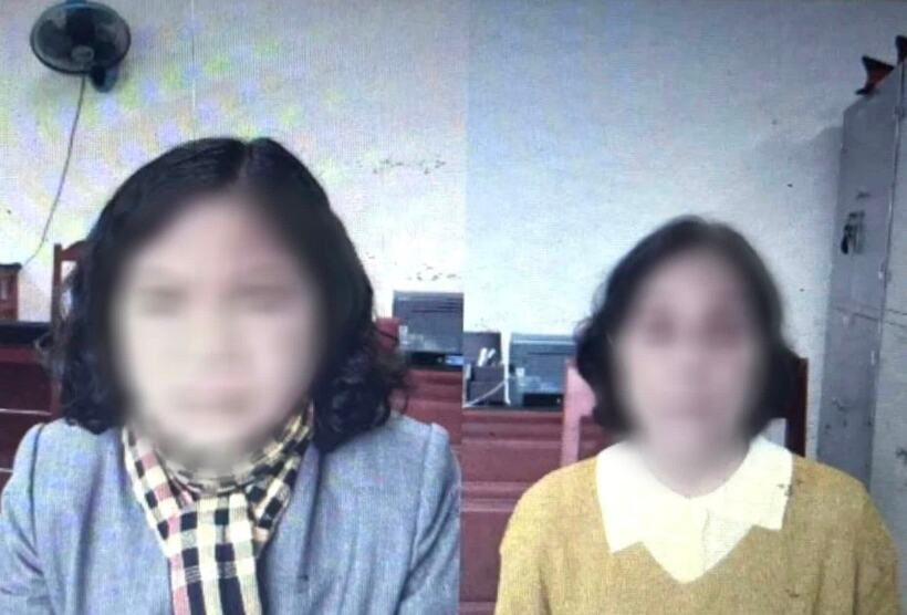 Các đối tượng bị khởi tố.