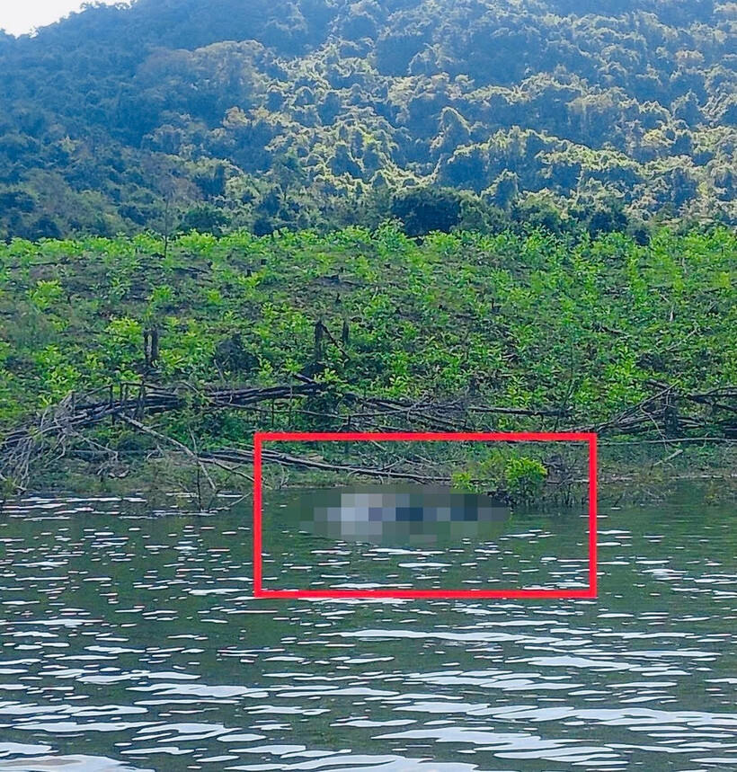 Hiện trường nơi phát hiện thi thể nạn nhân. Ảnh: Báo Gia Lai