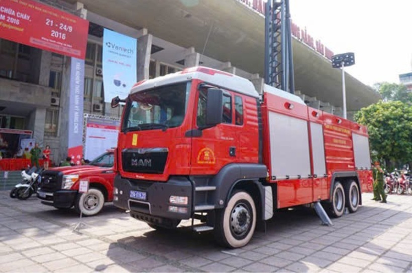 Nhận diện xe cứu hoả.