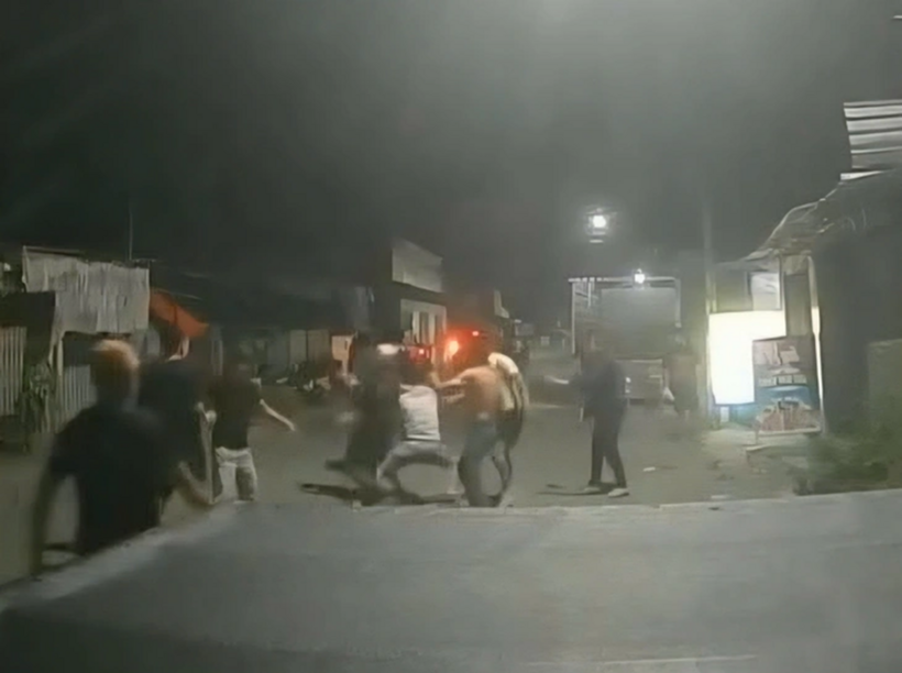 Hiện trường vụ việc. Ảnh: Tuổi Trẻ