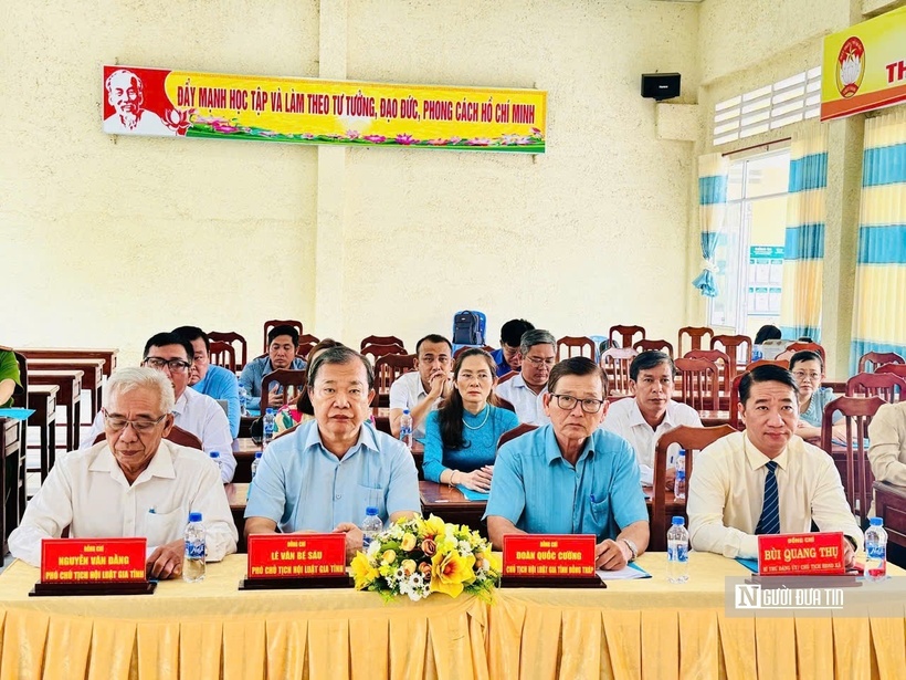 Quang cảnh tại buổi lễ.