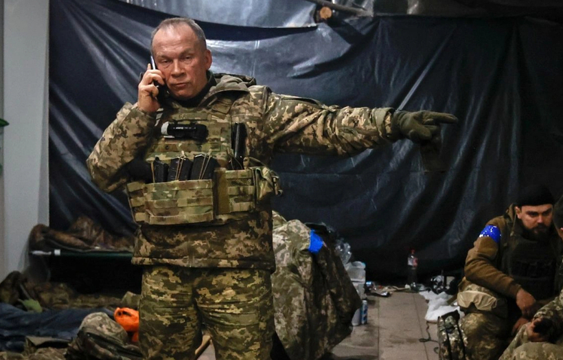 Tổng tư lệnh Lực lượng vũ trang Ukraine, Tướng Oleksandr Syrskyi. Ảnh: Reuters