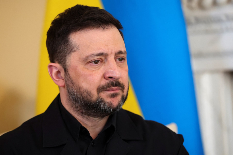 Tổng thống Ukraine Volodymyr Zelensky. Ảnh: Reuters