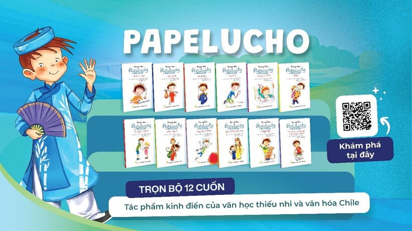 Bộ truyện Papelucho của Nhà văn Chile Marcela Paz xuất bản 11 triệu bản trên toàn thế giới đã tới Việt Nam