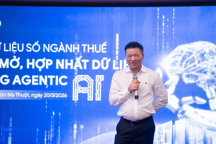 Ông Trần Phong Lãm, FPT chia sẻ về chặng đường đồng hành cùng ngành Thuế và cam kết tiếp tục song hành chặt chẽ cùng ngành