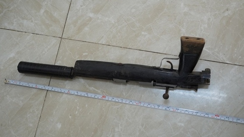 Hung khí gây án. Ảnh: Người lao động