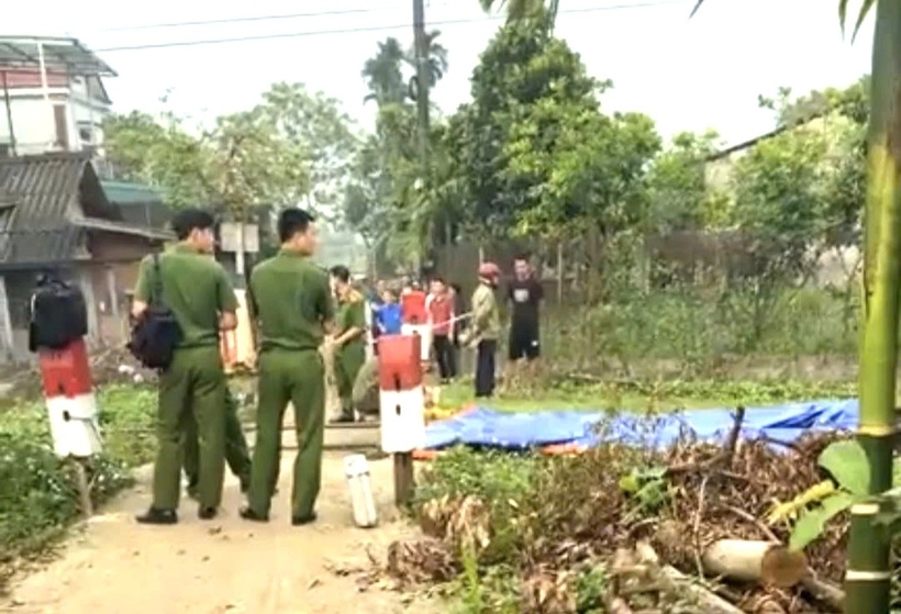 Hiện trường vụ việc. Ảnh: Báo Xây dựng.