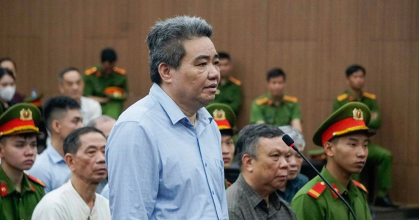 Bị cáo Nguyễn Văn Dân.