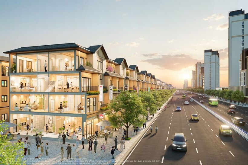 Nhà phố Boulevard Prime được ví như “gà đẻ trứng vàng” trên đại lộ phồn hoa