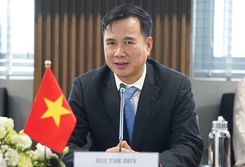 PGS.TS Bùi Thế Duy được bổ nhiệm giữ chức Giám đốc Đại học Quốc gia Hà Nội. Ảnh: Bộ Khoa học và Công nghệ
