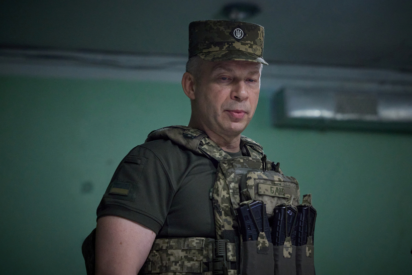 Tổng tư lệnh các lực lượng vũ trang Ukraine Oleksandr Syrskyi. Ảnh: Reuters