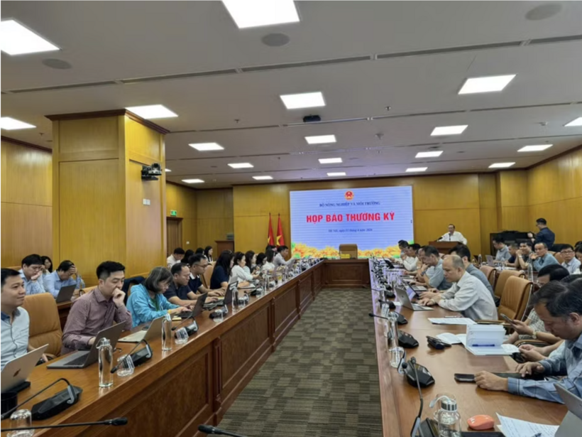Toàn cảnh buổi họp báo. Ảnh: Giáo Dục & Thời Đại