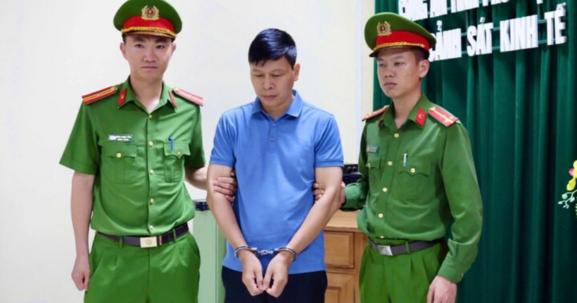 Bị can Lưu Tiến Chung