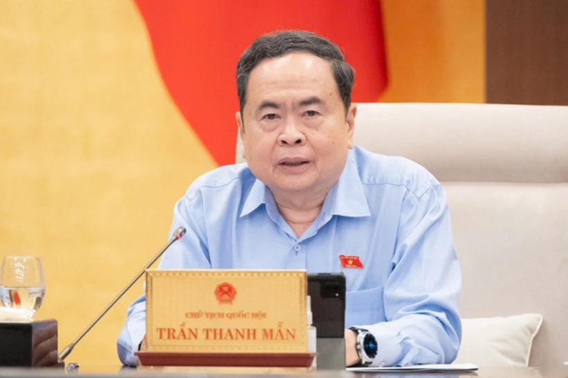 Chủ tịch Quốc hội Trần Thanh Mẫn (Ảnh: Media Quốc hội).