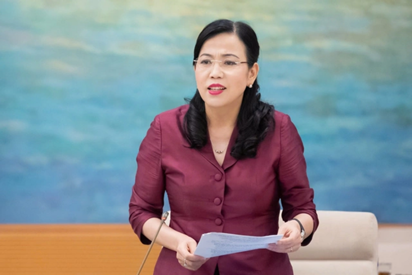 Bà Nguyễn Thanh Hải - Chủ nhiệm Ủy ban Khoa học, Công nghệ và Môi trường của Quốc hội (Ảnh: Media Quốc hội).