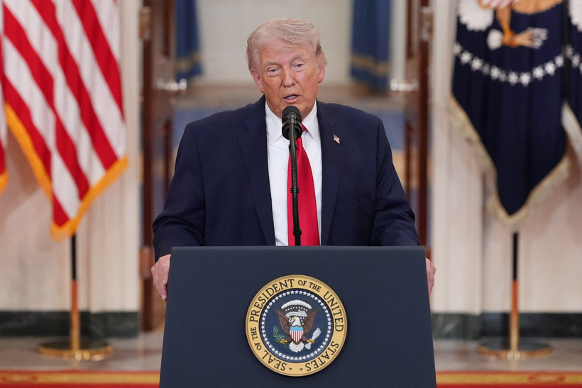 Tổng thống Mỹ Donald Trump. Ảnh: Reuters