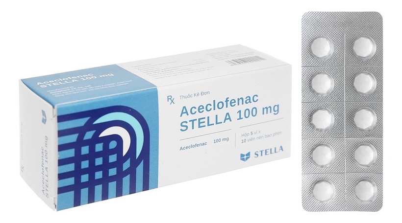 Thu hồi toàn quốc thuốc Aceclofenac STELLA 100mg không đạt chất lượng, nguy cơ ảnh hưởng sức khỏe