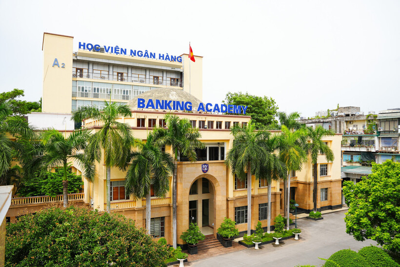 Học viện Ngân hàng sử dụng 4 phương thức xét tuyển trong kỳ thi tuyển sinh đại học năm 2026. Ảnh: Tiền Phong