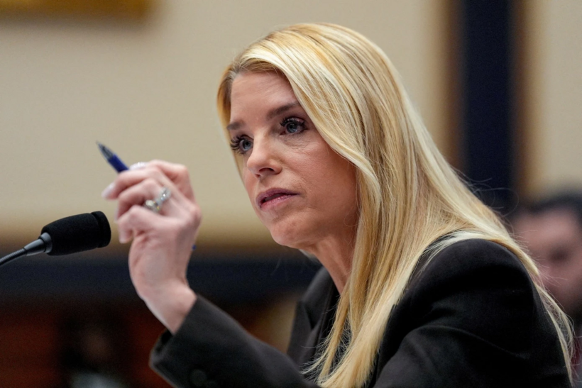 Bộ trưởng Tư pháp Pam Bondi. (Ảnh: Reuters)