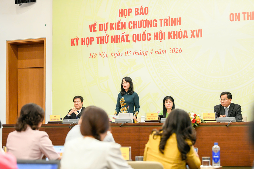 Quang cảnh họp báo (Ảnh: Như Ý).