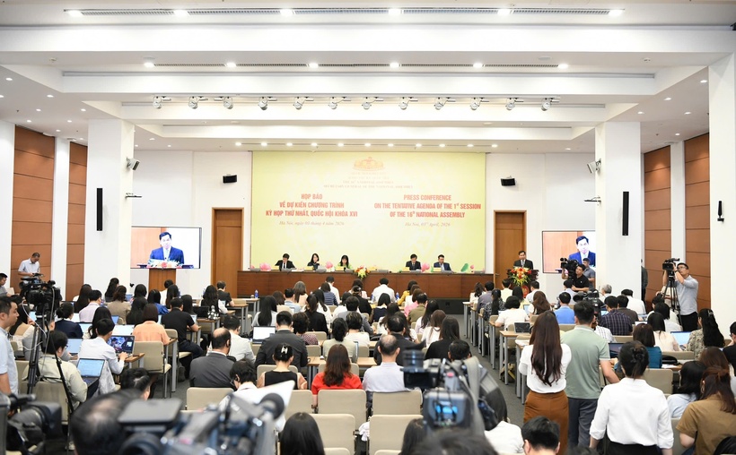Quang cảnh họp báo (Ảnh: Như Ý).