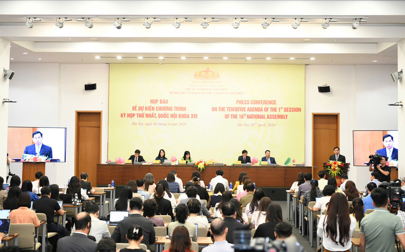 Quang cảnh họp báo (Ảnh: Như Ý).
