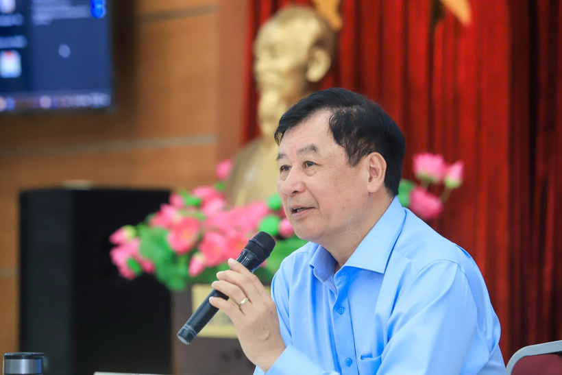 Ông Trần Công Phàn - Phó Bí thư Đảng ủy, Phó Chủ tịch Thường trực Hội Luật gia Việt Nam.