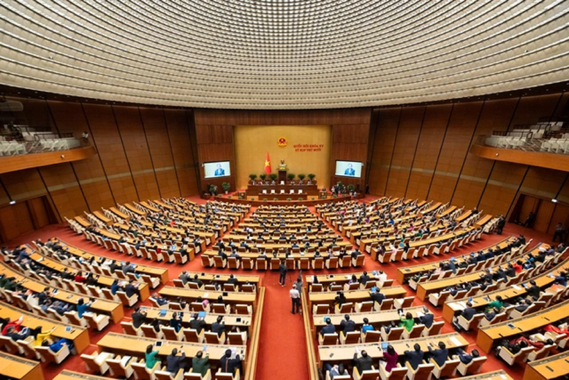 Quang cảnh Kỳ họp thứ 10, Quốc hội khoá XV.