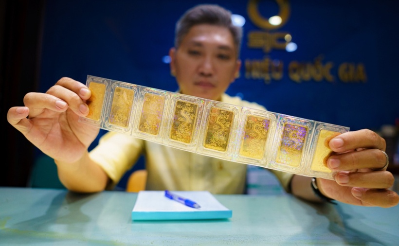 Giá vàng hôm nay (5/4): Giá vàng đi ngang, kỳ vọng bứt phá trong tuần mới. (Ảnh: VietnamNet)