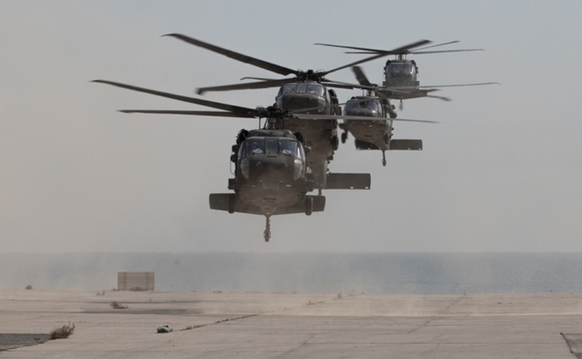 Trực thăng Black Hawk của Mỹ. (Ảnh: U.S. Army Central)