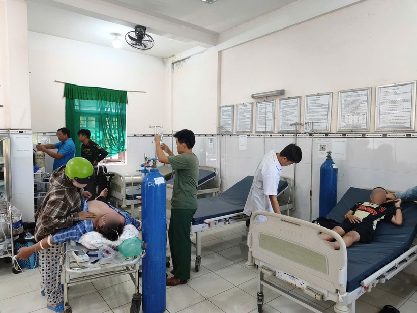 Sức khỏe của các bệnh nhân dần ổn định. Ảnh: Báo Dân việt.