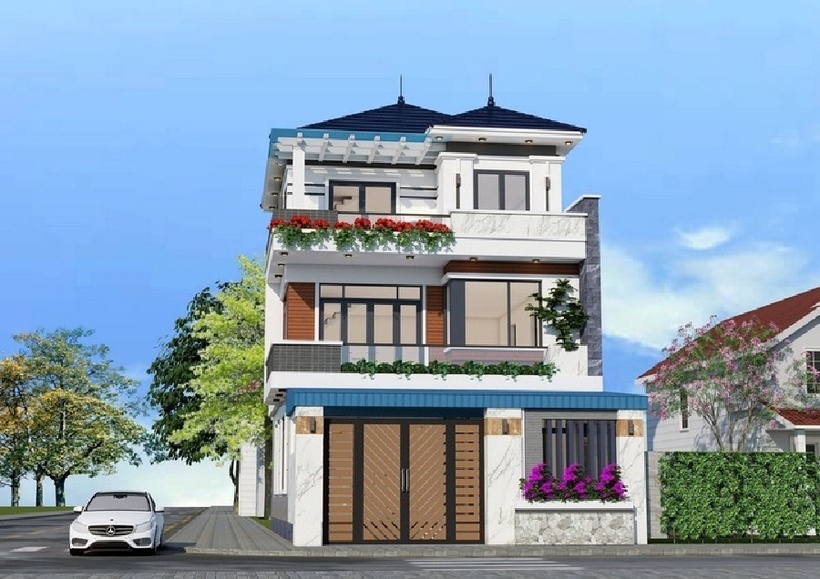 Chiều cao nhà 3 tầng hợp lý nhất là bao nhiêu.