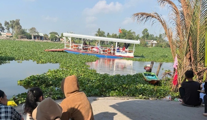 Khu vực hai trẻ bị đuối nước. Ảnh: Pháp luật TP.HCM