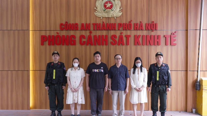 Các đối tượng trong vụ án.