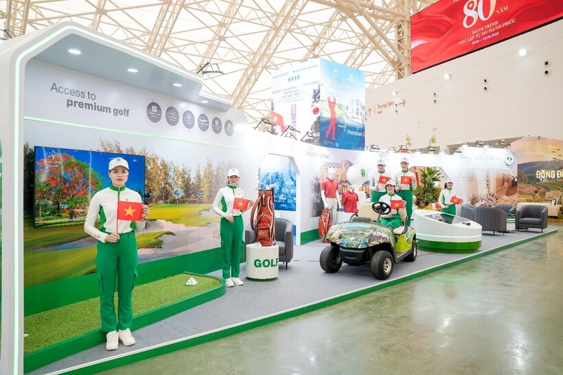 Không gian trưng bày của BRG Golf và BRG Hospitality