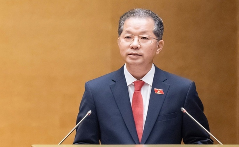 Chánh án TAND tối cao Nguyễn Văn Quảng phát biểu nhậm chức (Ảnh: Media Quốc hội).