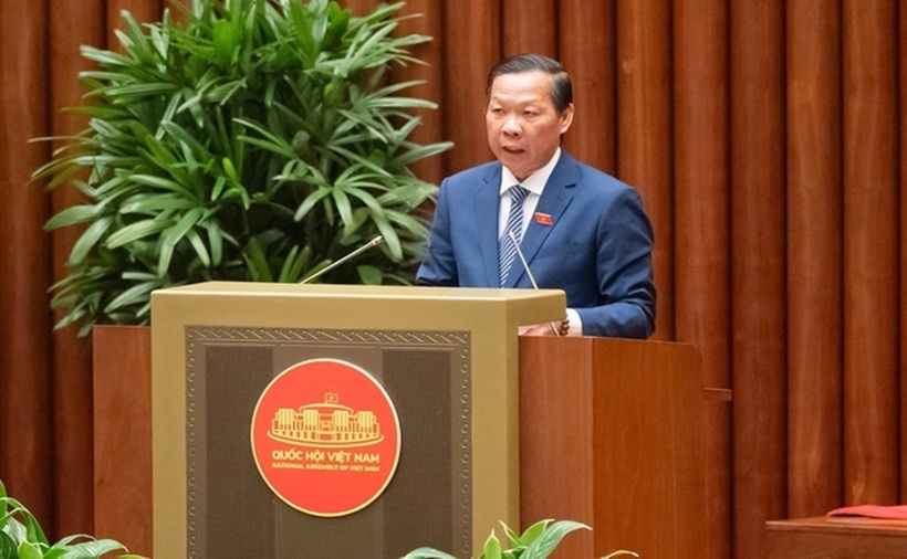 Chủ nhiệm Uỷ ban Kinh tế và Tài chính Phan Văn Mãi (Ảnh: Media Quốc hội).