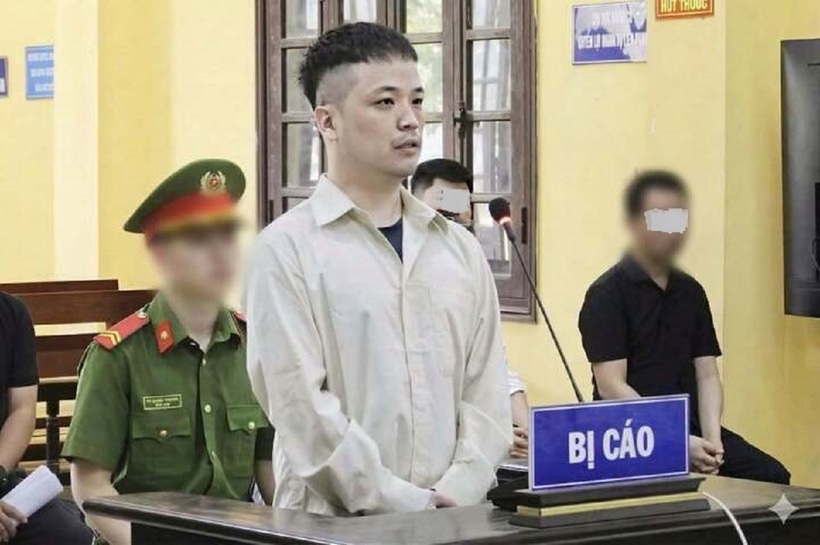 Lê Việt Hùng tại phiên tòa. Ảnh: VTC News