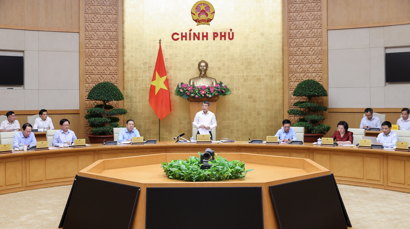 Quang cảnh phiên họp (Ảnh: VGP).