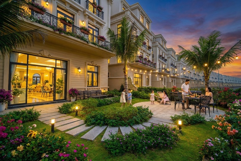 Nhiều gia đình chọn an cư tại Đảo Vua để tận hưởng chất sống hiếm có