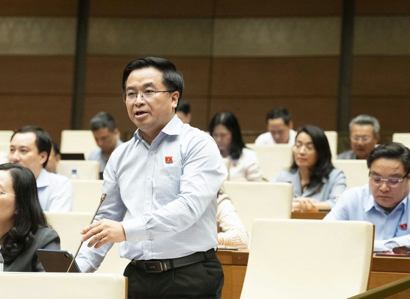Đại biểu Bùi Xuân Hải (Ảnh: Media Quốc hội).