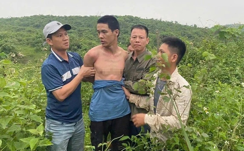 Nguyễn Trọng Đức bỏ trốn và đã bị bắt vào lúc 6h sáng 11/4. (Ảnh: Pháp luật TP.HCM)