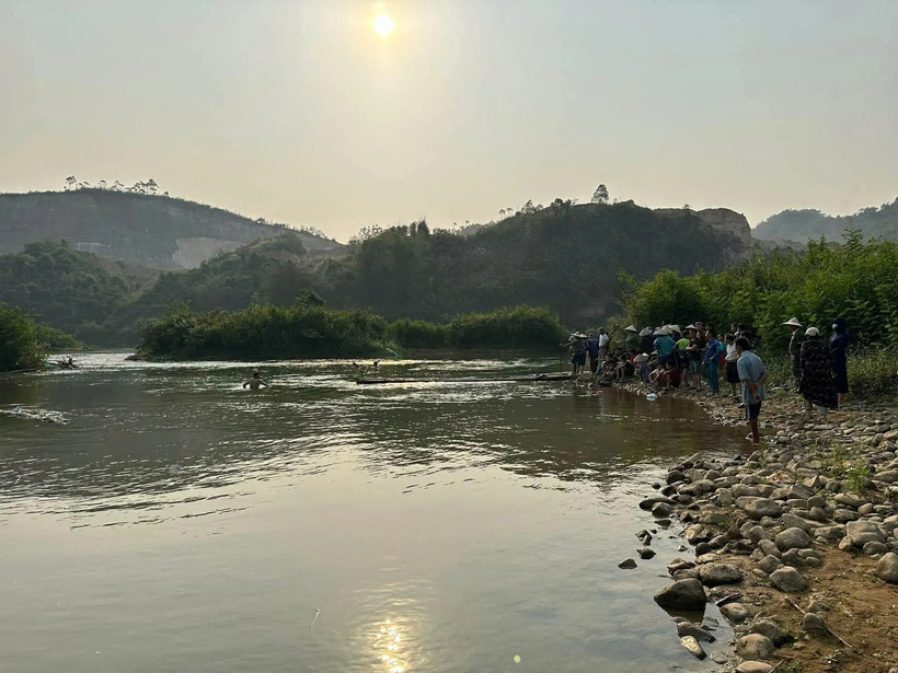 Hiện trường vụ việc. Ảnh: Báo Dân việt.